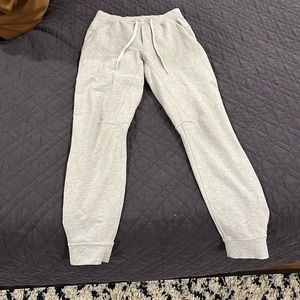 Grey men’s slim fit abc xs lululemon sweatpants